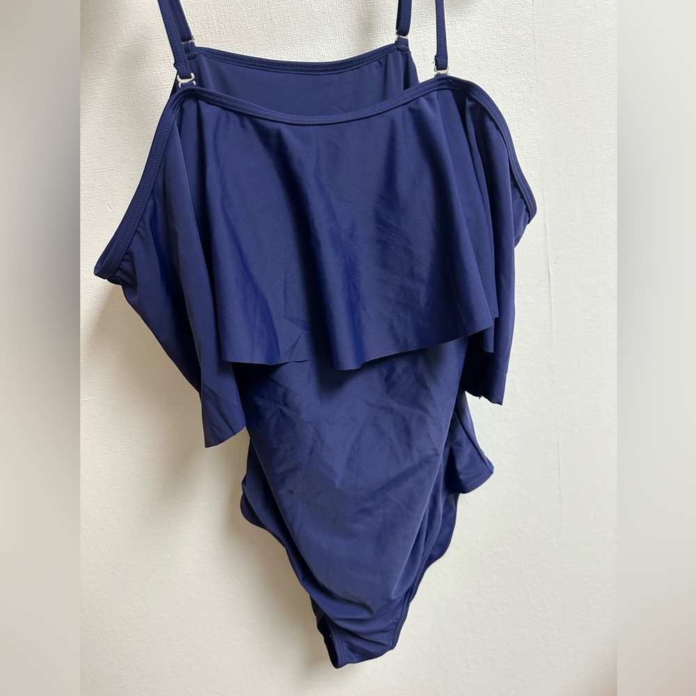 NWT Off Shoulder One Piece Bathing Suit